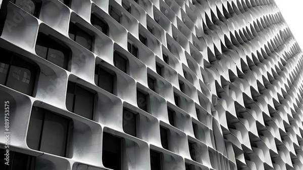Fototapeta Abstract architectural pattern