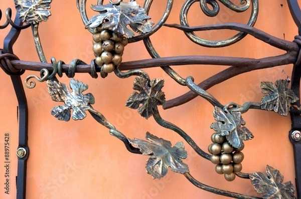 Obraz wrought-iron