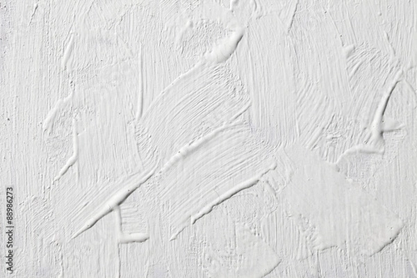 Obraz Grungy White Concrete Wall Background