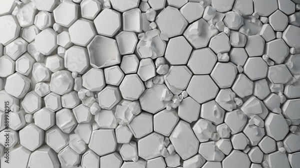 Fototapeta White background of architecture and technology