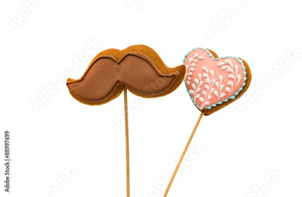 Obraz Christmas cookie gingerbreads