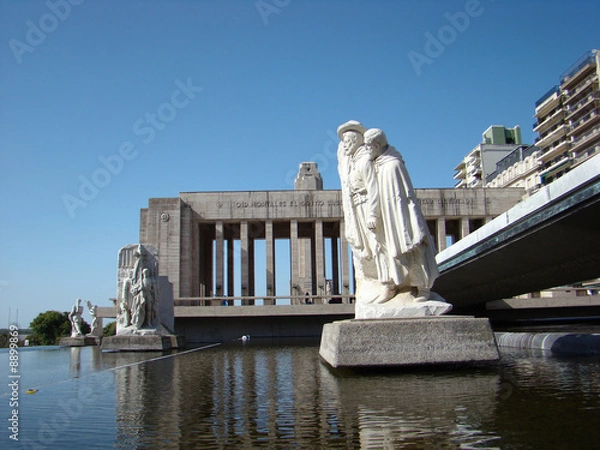 Obraz Monumento a la Bandera - Lola Mora Square (Argentina)