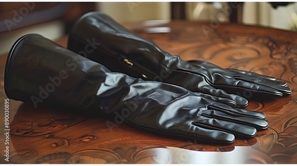 Obraz Beautiful gloves on the table