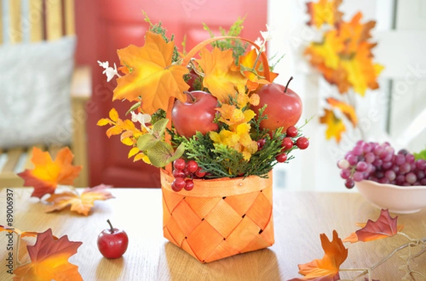 Obraz Jesienna dekoracja