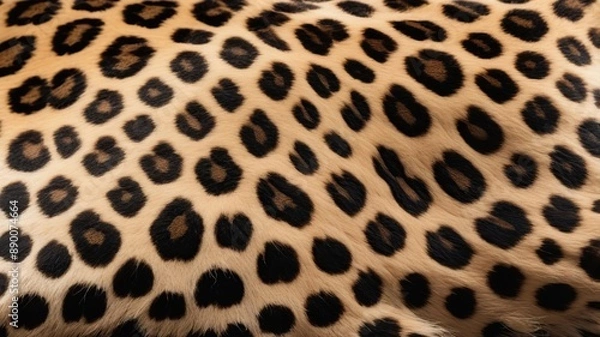 Fototapeta Leopard skin texture background