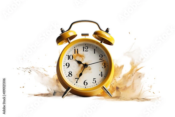 Fototapeta Times Embrace on White or PNG Transparent Background.