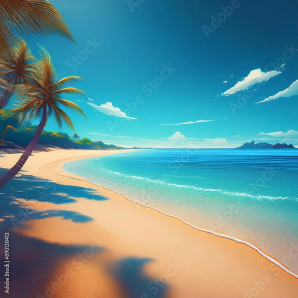 Fototapeta 여름의 해변