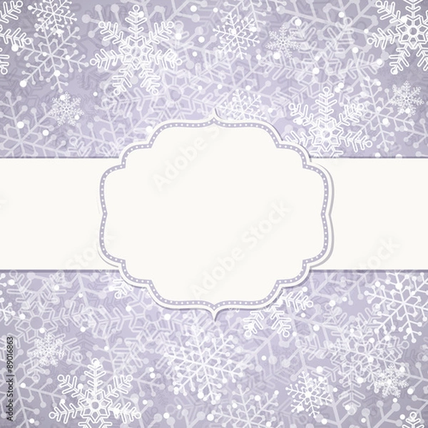 Fototapeta The Christmas frame