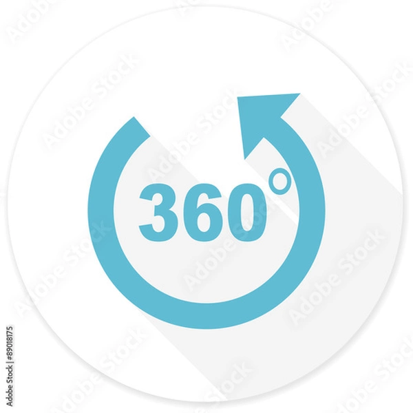 Fototapeta panorama flat design modern icon