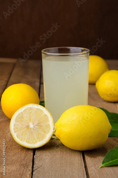 Obraz lemon juice