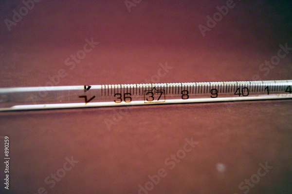 Fototapeta thermometer
