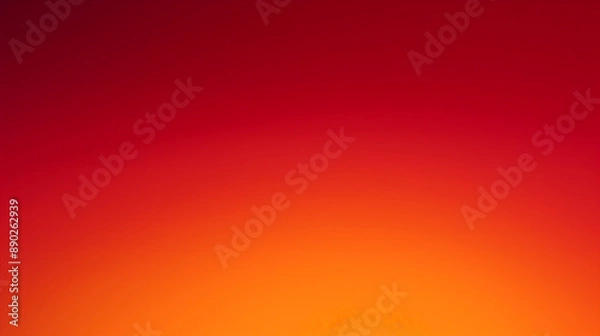 Obraz a warm red to orange gradient background