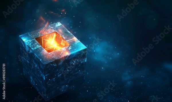 Fototapeta burning candle