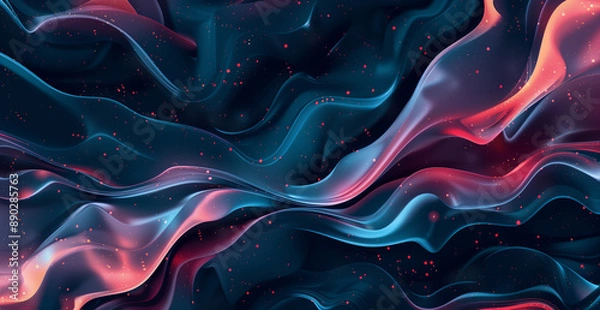 Obraz red and yellow background