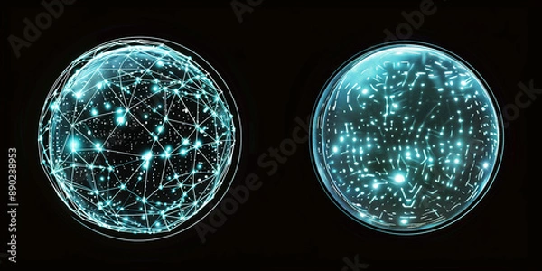 Fototapeta glowing bulb