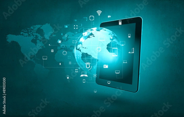 Fototapeta Wireless connection