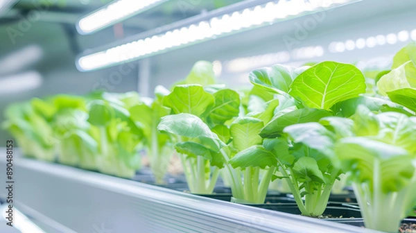 Fototapeta 스마트팜 농산물 식품저장소