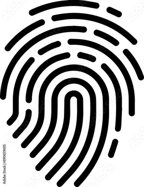 Fototapeta Thumb print