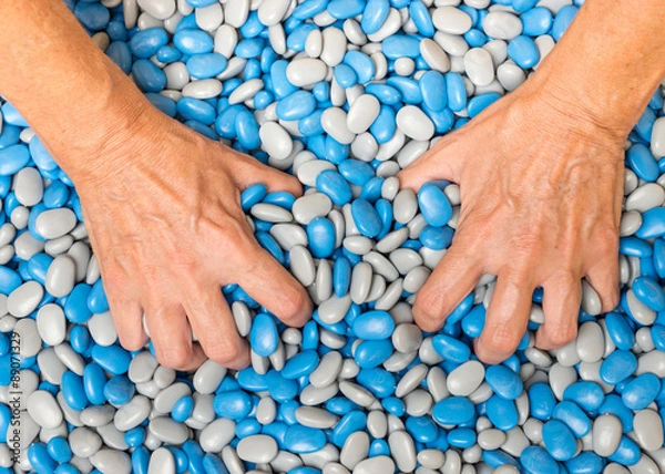 Fototapeta Bohnenbad