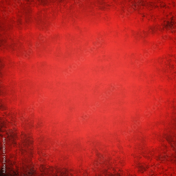 Fototapeta Textured  red background