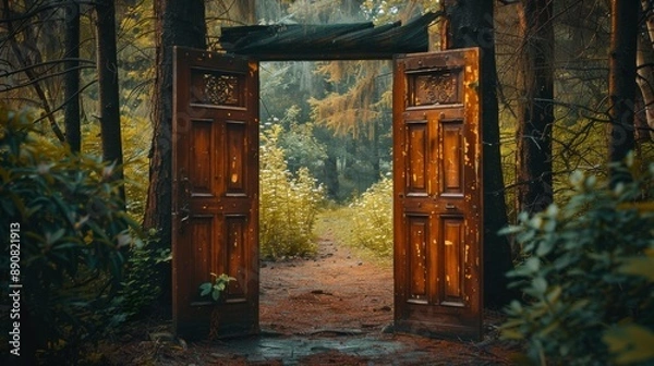 Fototapeta Enchanted Forest Gateway