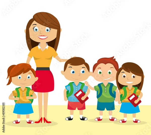 Obraz Students Back to School