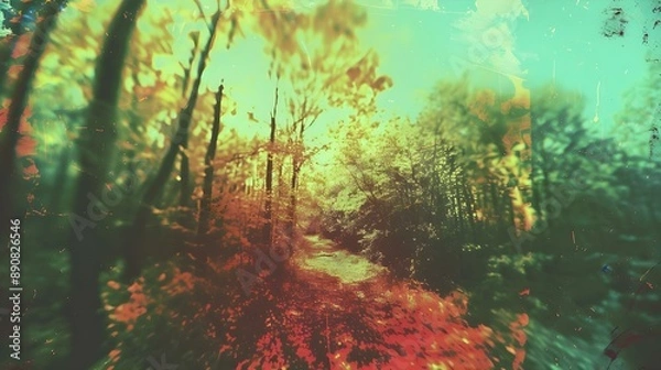 Obraz Disposable camera image effect