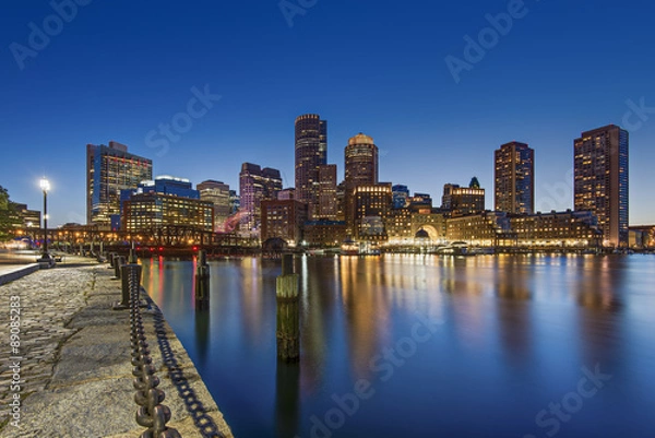 Obraz The Skyline of Boston