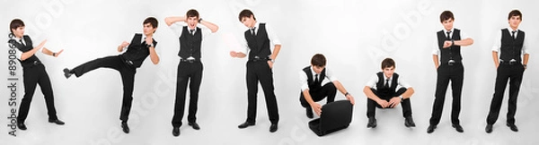 Fototapeta young businessman