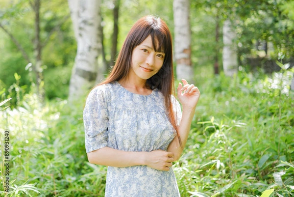 Fototapeta 美しい日本女性