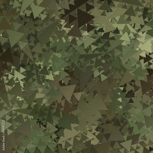 Fototapeta Abstract Vector Military Camouflage Background