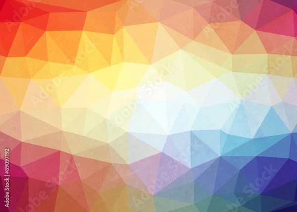 Obraz trendy abstract triangular art backround