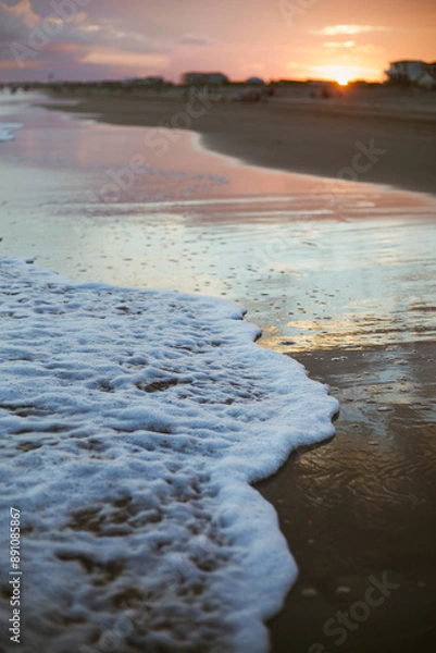 Obraz sunset on the beach