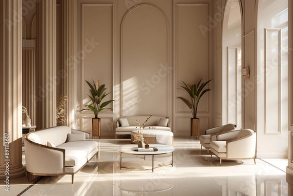 Obraz modern bathroom interior