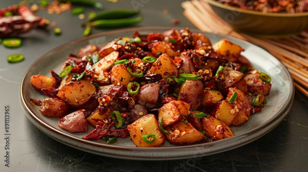 Obraz chicken with rice