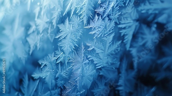 Obraz blue ice background