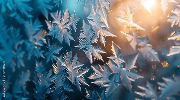 Obraz christmas tree in the snow