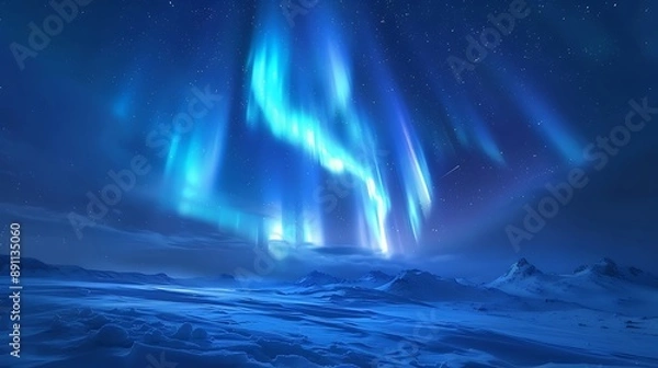 Obraz night sky and clouds