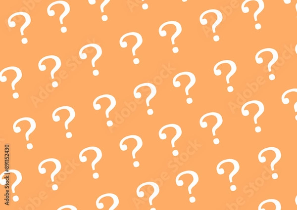 Obraz はてなマークの背景