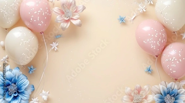 Obraz christmas background with space