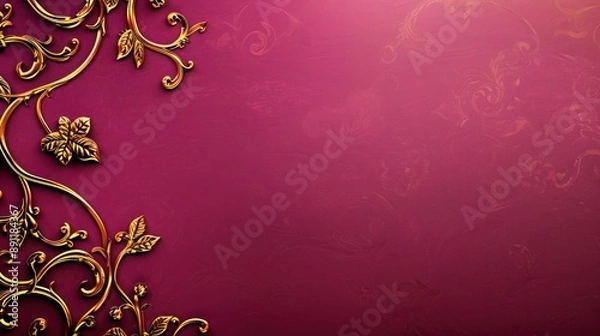 Obraz vintage background with flowers