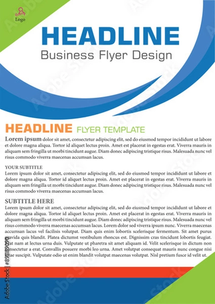 Obraz Browse of Business Flyer Templates.eps