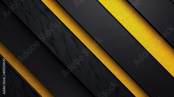 Fototapeta Abstract yellow background with gradient: Blur texture with ample copy space, suitable for poster designs.