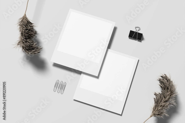 Obraz Polaroid Blank Mockup