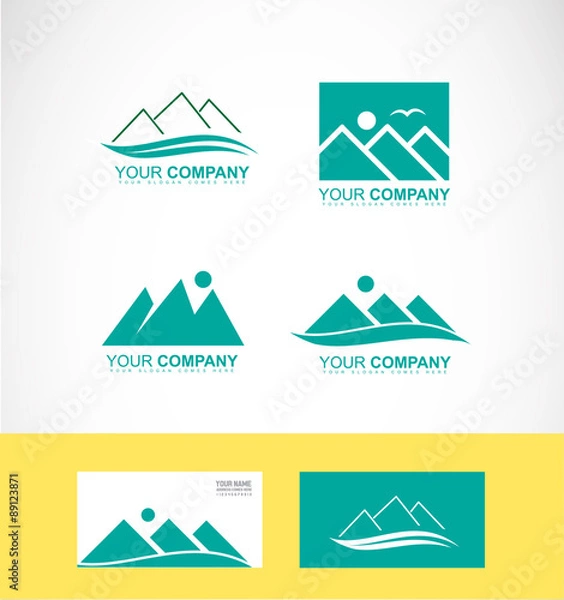 Fototapeta Mountain logo