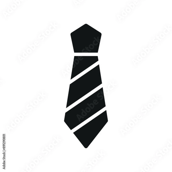 Fototapeta Tie icon vector design templates simple and modern