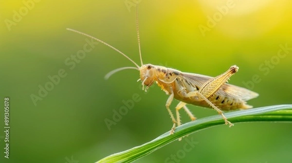 Fototapeta A close-up image capturing a agricultural pests.