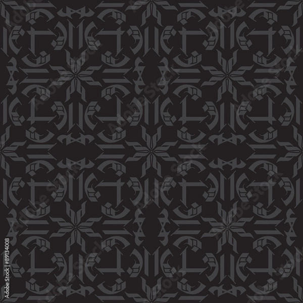 Obraz Gothic seamless pattern