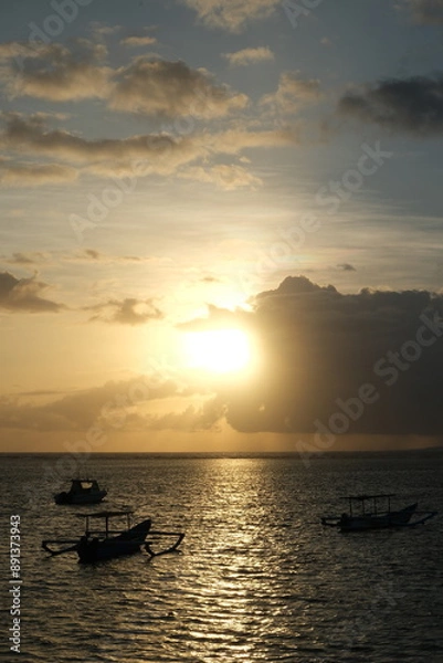 Obraz sunset on the beach