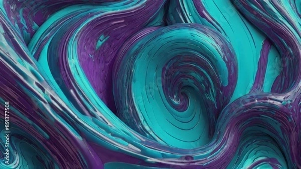 Fototapeta abstract background with circles